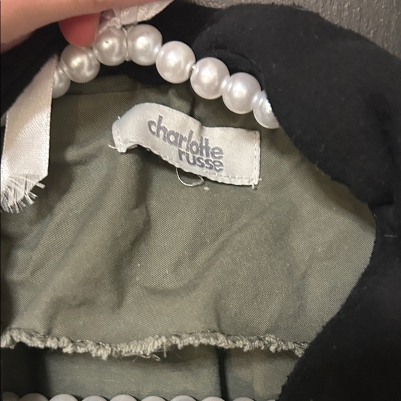 Green and Black Hooded Zipup Jacket - Picture 4 of 4